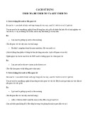 Cách sử dụng used to, be used to và get used to