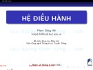 Bài giảng môn Hệ điều hành - Chương 5: Quản lý vào ra