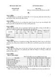 Đề thi chọn học sinh giỏi môn Địa lí lớp 12 năm học 2012-2013 – Sở Giáo dục và Đào tạo Bạc Liêu