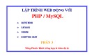 Bài giảng Lập trình web động với PHP/MySQL: Phần 3 - Tống Phước Khải (tổng hợp & biên dịch)