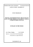 Summary of Phd thesis Finance – Banking: The relationship between the exchange rate and the foreign investment capital - Evidence from Vietnam