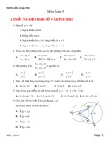 Đề cương ôn tập HK2 môn Toán 9 năm 2019-2020 - Trường THCS Nguyễn Đức Cảnh
