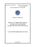Luận án Tiến sĩ Vật lý: Phóng xạ tự nhiên trong một số vật liệu xây dựng phổ biến tại CHDCND Lào