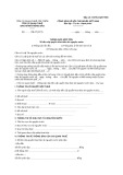 Thông báo nộp tiền (Mẫu số 01/TB-CQKTTNN)