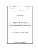 Luận văn Thạc sĩ Quản lý công: Năng lực của công chức nữ quản lý cấp phòng các cơ quan chuyên môn thuộc Ủy ban nhân dân tỉnh Thừa Thiên Huế
