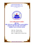 Sáng kiến kinh nghiệm THCS: Một số kinh nghiệm trong định hướng  giải bài tập cho học sinh khối 7 trường THCS Lê Đình Chinh