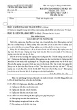 Đề thi học kì 1 môn Tiếng Việt lớp 3 năm 2019-2020 - Trường Tiểu học Ngọc Thụy