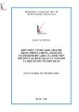Luận văn Thạc sĩ Y tế công cộng: Kiến thức về HIV/AIDS, thái độ trong phòng chống, chăm sóc người bệnh HIV/AIDS của sinh viên trường Cao đẳng Quân y 1 năm 2019 và một số yếu tố liên quan