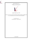 Tóm tắt luận văn Thạc sĩ Y tế công cộng: Stress, trầm cảm, lo âu và một số yếu tố liên quan của điều dưỡng viên các khoa lâm sàng, Bệnh viện Nhi trung ương năm 2019