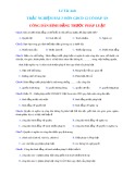 Bài tập trắc nghiệm Giáo dục công dân 12 - Bài 3: Công dân bình đẳng trước pháp luật
