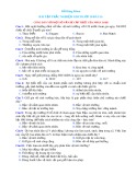 Bài tập trắc nghiệm Giáo dục công dân 10 – Bài 15: Công dân với một số vấn đề cấp thiết của nhân loại