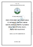 Khóa luận tốt nghiệp Dược sĩ: Phân tích hiệu quả triển khai và mở rộng chương trình kháng sinh dự phòng tại khoa Phẫu thuật lồng ngực, bệnh viện Bạch Mai