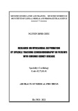 Abstracts of Medical PhD thesis: Research on myocardial defprmation by speckle tracking echocardiography in patients with chronic kidney disease