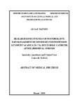 Abstract of Medical Phd thesis: Research effectiveness of postoperative pain management of continuous wound infusion levobupivacaine 0.2% via multi-hole catheter after abdominal surgery