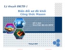 Bài giảng Lý thuyết điều khiển tự động: Bài 4 - ThS. Đỗ Tú Anh