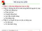 Bài giảng Nguyên lý máy: Bài 1 - TS. Nguyễn Xuân Hạ