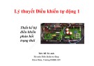Bài giảng Lý thuyết điều khiển tự động: Bài 16 - ThS. Đỗ Tú Anh