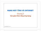 Bài giảng Mạng máy tính và internet: Chương 3a - ĐH Giao thông Vận tải
