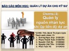 Báo cáo môn học: Quản lý dự án cho kỹ sư - GVHD: ThS. Bành Thị Uyên Uyên