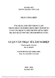 Luận văn Thạc sĩ Lâm nghiệp: Ứng dụng ảnh viễn thám và GIS trong phân tích biến động diện tích rừng cung ứng dịch vụ môi trường rừng trên địa bàn quận Sơn Trà, thành phố Đà Nẵng