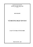 Luận văn Thạc sĩ Toán học: Về phương pháp Newton