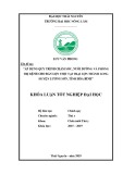 Khóa luận tốt nghiệp Đại học: Áp dụng quy trình chăm sóc, nuôi dưỡng và phòng trị bệnh cho đàn lợn thịt tại trại lợn Thành Long, huyện Lương Sơn, tỉnh Hòa Bình
