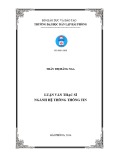 Luận văn Thạc sĩ ngành Hệ thống thông tin: Xây dựng hệ thống hỗ trợ lựa chọn địa điểm đặt máy ATM tại thành phố Hải Phòng bằng kỹ thuật phân cụm không gian