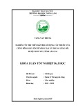 Khóa luận tốt nghiệp Đại học: Nghiên cứu tri thức bản địa sử dụng cây thuốc của dân tộc H’Mông tại xã Trung Lèng Hồ, huyện Bát Xát, tỉnh Lào Cai