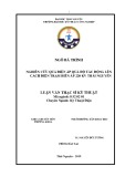 Luận văn Thạc sĩ Kỹ thuật: Nghiên cứu quá điện áp quá độ tác động lên cách điện Trạm biến áp 220 KV Thái Nguyên