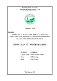 Khoá luận tốt nghiệp Đại học: Nghiên cứu và đề xuất công nghệ xử lý nâng cao chất lượng nước thải hầm lò tại công ty cổ phần than Hà Lầm- vinacomin bằng màng lọc UF