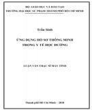 Luận văn Thạc sĩ Máy tính: Ứng dụng hồ sơ thông minh trong y tế học đường
