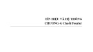 Bài giảng Tín hiệu và Thông tin: Chương 4 - TS. Jingxian Wu