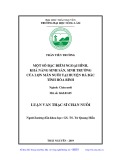 Luận văn Thạc sĩ Chăn nuôi: Một số đặc điểm ngoại hình, khả năng sinh sản, sinh trưởng của lợn Mán nuôi tại huyện Đà Bắc tỉnh Hòa Bình