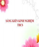 Sáng kiến kinh nghiệm THCS: Vận dụng linh hoạt bất đẳng thức Côsi trong giải toán cực trị hình học 9