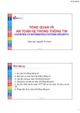 Bài giảng An toàn hệ thống thông tin: Chương 1 - Nguyễn Thị Hạnh