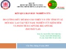 Bài giảng Đo lường mức độ báo cáo thiếu và ước tính tỷ lệ mới mắc lao tại Việt Nam: Nghiên cứu kiểm đếm và phân tích capture-recapture (bắt-bắt lại)