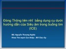 Bài giảng Đóng Thông liên nhĩ bằng dụng cụ dưới hướng dẫn của Siêu âm trong buồng tim (ICE) - BS. Nguyễn Thượng Nghĩa