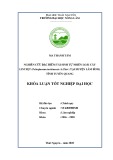 Khóa luận tốt nghiệp đại học: Nghiên cứu đặc điểm tái sinh tự nhiên loài cây Lim xẹt (Peltophorum tonkinensis A.Chev) tại huyện Lâm Bình, tỉnh Tuyên Quang