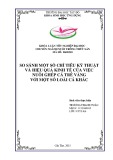 Khóa luận tốt nghiệp Nuôi trồng thủy sản: So sánh một số chỉ tiêu kỹ thuật và hiệu quả kinh tế của việc nuôi ghép cá trê vàng với một số loài cá khác