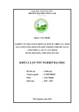 Khóa luận tốt nghiệp: Nghiên cứu một số đặc điểm tái sinh tự nhiên của Đinh mật (Fernandoa brilletii (Dop) Steen) phân bố tại xã Linh Thông, Lam Vỹ, Tân Thịnh huyện Định Hóa, tỉnh Thái Nguyên