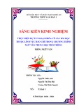 Sáng kiến kinh nghiệm THPT: Thực hiện dự án ngoại khóa về các bài học thuộc lĩnh vực báo chí trong chương trình Ngữ văn trung học phổ thông