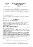 Nghị định số 109/2021/NĐ-CP