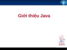 Bài giảng Lập trình Java: Bài 1 - Nguyễn Đức Hiển