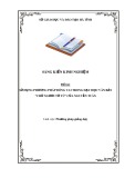 Sáng kiến kinh nghiệm THPT: Sử dụng phương pháp đóng vai trong dạy học văn bản “Chữ người tử tù” của Nguyễn Tuân