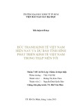 Tiểu luận Triết học: Bức tranh kinh tế Việt Nam hiện nay và dự báo tình hình phát triển kinh tế Việt Nam trong thập niên tới
