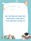 Bộ 7 đề thi giữa học kì 2 môn Tiếng Anh lớp 11 năm 2020-2021 có đáp án