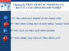 Bài giảng Phân tích tài chính doanh nghiệp - Chương 2: Phân tích các nội dung cơ bản của tài chính doanh nghiệp