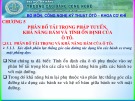 Bài giảng Lý thuyết ô tô: Chương 5 - Trường CĐ Công nghệ