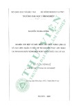 Luận văn Thạc sĩ Khoa học lâm nghiệp: Nghiên cứu một số đặc điểm cấu trúc rừng làm cơ sở cho việc quản lý bảo vệ tài nguyên thực vật rừng tại khu bảo vệ nghiêm ngặt vườn quốc gia Cát Bà