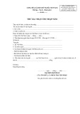 Mẫu Thư xác nhận thu nhập năm (Mẫu số: 20/TXN-TNCN)